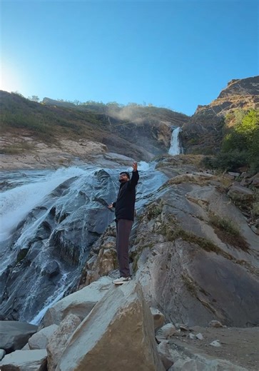 ♥️😉#rupse_water_fall #onthewaytomustang #fest_nepal🇳🇵 #fyp