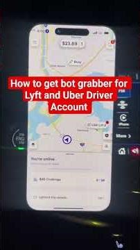 How to get bot grabber for Lyft and Uber Driver Account #lyftdriver #uberdriver #Ubereats #Bot #usa