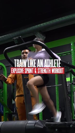Train Like an Athlete | Explosive Speed & Strength Workout ⚡️ If you want to sprint faster, jump higher, and build strength, this is a simple and effective structure to follow. Speed → Treadmill Sprint Intervals Power → Single Leg Box Jumps Lower Push Strength → DB Slant Board Squats Lower Pull Strength → KB Deadlifts Upper Body Pull → Cable Split Stance Single Arm Rows Conditioning → Heavy Sled Pushes 🔥 Save this workout for your next training day 💬 Comment below if this is what your young at