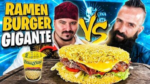 El Reto del Ramen Burger GIGANTE de 3Kg! | Joe Burgerchallenge