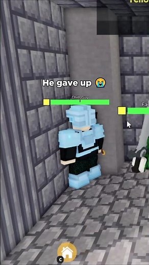 The Best Bed Wars Player in Action 😱 #roblox