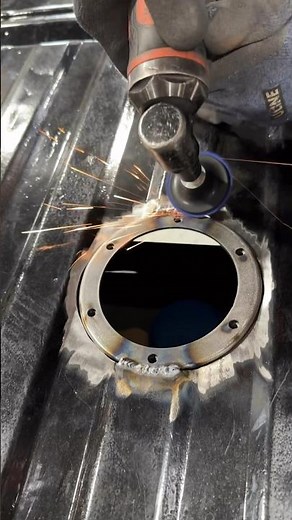 Chevy C10 Custom Fuel Filler Mount for aluminum bed tank conversion from ‪@BOYD4757‬ 💪🏻