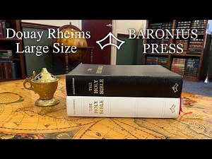 Baronius Press - Douay Rheims Large Size with Illustrations