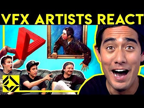 VFX Artists React to CGi Magic Tricks (ft. Zach King)