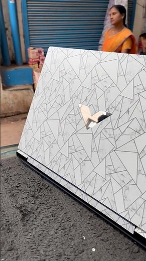 Gaming laptop skin ❤️‍🔥| full body laptop skin | vicuts laptop lamination #shorts