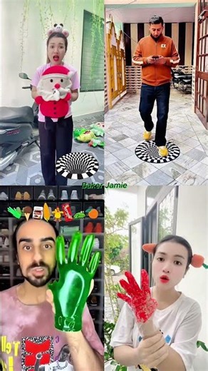 Black Hole Rug Prank & Slime Hands🤪🏃‍♂️🖖