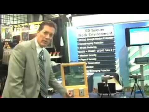 Electronic Eavesdropping Mitigation -Signal Attenuation with RF/IR Window Film/Technology Demo