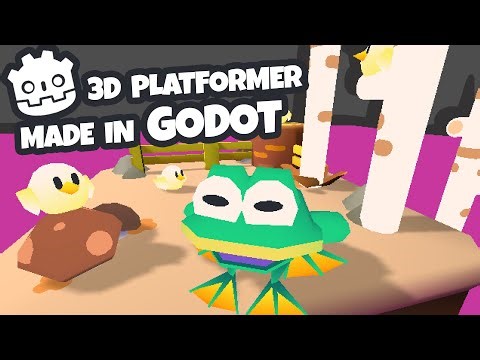 Godot 3D Platformer - Improving my Indie Game Bufo Jump