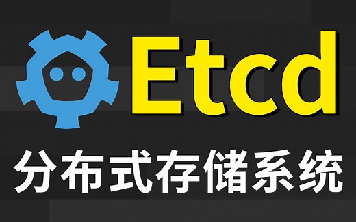 【 3天搞定 】Etcd分布式存储系统从入门到实战，小学生都能听懂，学完直接运用！