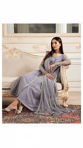 Like a soft morning fog embracing the earth, this gray ensemble exudes quiet elegance and timeless sophistication. Tone-on-tone embroidery flows like whispers of mist, creating an ethereal charm, while delicate embellishments shimmer like dewdrops catching the first light. A masterpiece of subtle luxury, this outfit is perfect for those who find beauty in grace, depth in simplicity, and power in understated glamour. SHOP NOW: https://www.zarif.pk/collections/formal-edit-unstitched25 #SilverMist 