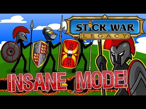 STICK WAR LEGACY INSANE MODE FULL RUN!
