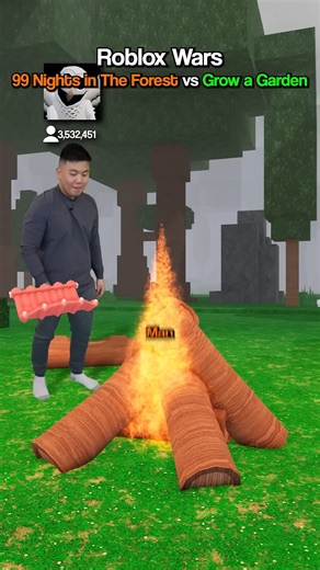 Grow a Garden VS 99 Nights in a Roblox Forest (Roblox Wars) | Koopekool FB Gamer | Facebook