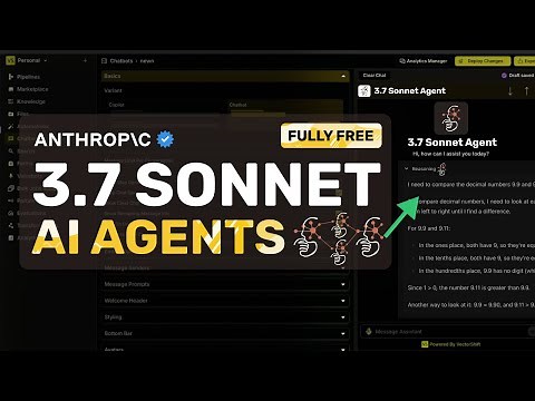 Claude 3.7 Sonnet AGENTS: FULLY FREE Way to Create YOUR CUSTOM AI Agents with 3.7 SONNET in SECONDS!