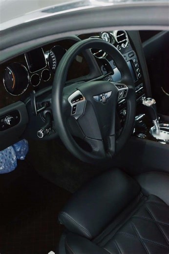 Got the leather interior of the Bentley refreshed - Luxury Auto Vip detailing center