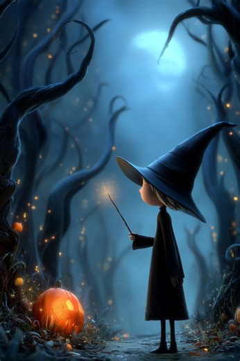 The season of witches has arrived 🪄 #creepyai #halloween #spookyseason #witches | Creepy AI