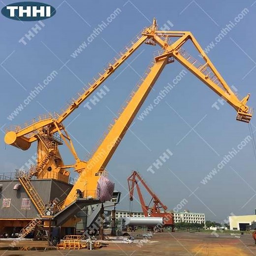 [Hot Item] Four Link Level-Luffing Port Fixed Crane