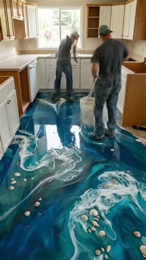 Floor Transformation | Luxury Kitchen