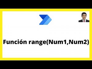 Función range() para crear un cadena a partir de un número - Power Automate