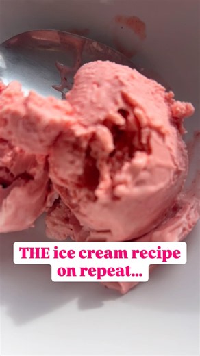 This strawberry ice cream recipe has been a staple in our house ever since we got our ninja creami