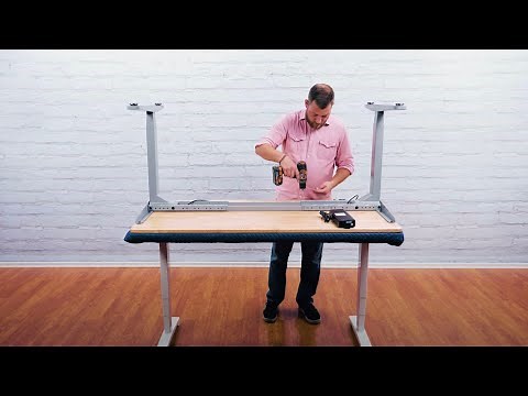Assembling an UPLIFT Desk in Seven Minutes (Timed)