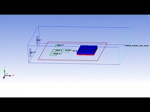 Simple electrical board drawing with heat sink using ANSYS ICEPAK software