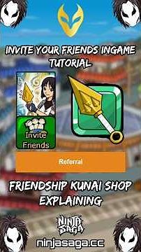 Ninja Saga - Invite your friends ingame tutorial 2026 #ninjasaga #rpg #games #nostalgia #naruto