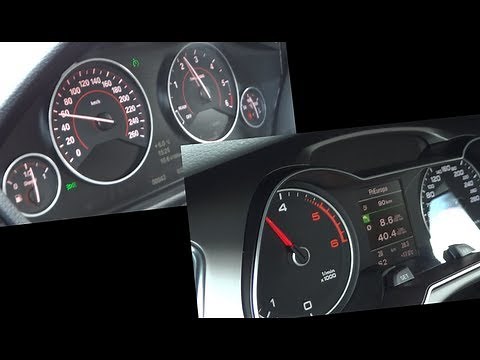 Audi A4 2.0TDi Facelift vs. BMW 320d (F30) - 1080p FULL HD