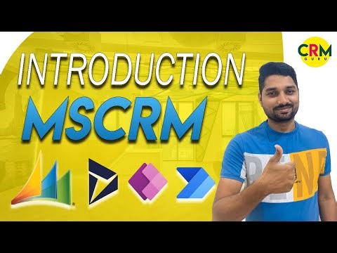 || MSCRM Introduction || CRM Guru