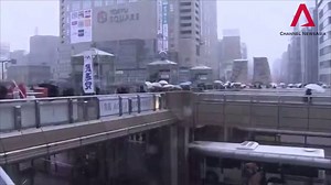 444K views · 8.1K reactions | AN EARLY WHITE WINTER: Scenes from around Tokyo as residents grapple with the first November snowfall in 54 years. ❄❄❄❄ | CNA | Facebook