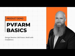 PVFARM Demo - Level Up Your Solar Layouts!