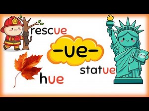 Long Vowel U Sound with UE | UE says Yoo! | Phonics for Kids
