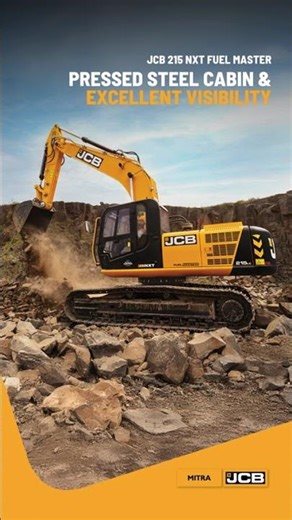 JCB 215 NXT - Pressed Steel Cabin & Excellent Visibility #mitraipe