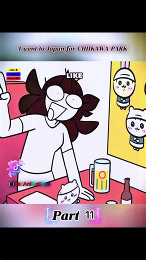 Part 11 - I went to Japan for CHIIKAWA PARK #us #jaidenanimations #animated #chiikawa #japan