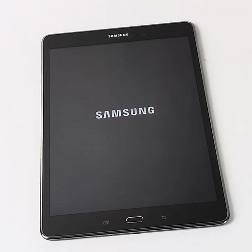 SOLD - 2015 Samsung Tablet 9.7 SM-T550 16GB Micro-USB Titanium Tested Working