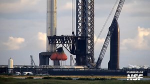 47K views · 532 reactions | Timelapse of the complete testing of the chopsticks using the "Starship Tower Vehicle Simulator" as part of the ongoing testing and preparations for a catch attempt of a booster, potentially already on flight 5 of starship. | NASASpaceflight.com | Facebook