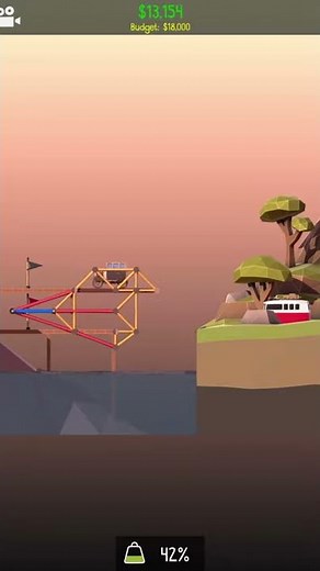 CHALLENGE Level 3-13 Diagonal Elevator - (Poly Bridge 2 Level Showcase!)