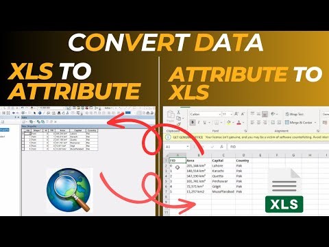 ArcGIS: Join Excel Sheet with Attribute Table & Convert Attributes to XLS