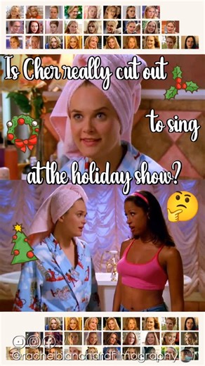 rachelblanchardfilmography on Instagram: "Is Rachel Blanchard’s Cher really cut out to sing at the holiday show? In this clip from the Clueless TV series’ holiday special (Season 2, Episode 12 – ‘A Very P.C. Christmas (Holiday)’), Dionne (Stacey Dash) tries to convince her best friend Cher that she isn’t really able to sing for the high school Christmas show, due to… vocal weirdness 😂 This episode originally aired on December 16, 1997, on the UPN network. #rachelblanchard #cherhorowitz #90stvsh