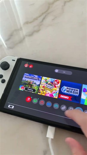 ￼ How to turn on battery percentage on Nintendo Switch
