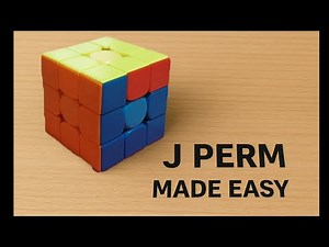 J PERM TUTORIAL ,FAST AND QUICK TO LEARN 😳#CUBER #rubikscube