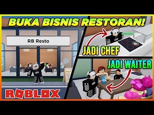 Aku Buka Usaha Kuliner Indonesia! | Roblox Restaurant Tycoon 2 Indonesia #1