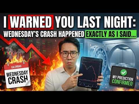 I WARNED YOU LAST NIGHT: Wednesday's Crash Happened EXACTLY As I Said...