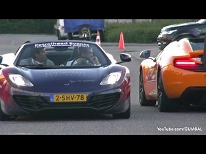 INSANE Launch Controls with a McLaren MP4-12C Spider !!