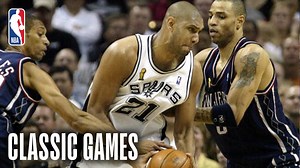 2003 Finals Game 1: Tim Duncan makes history with all-around brilliance in win