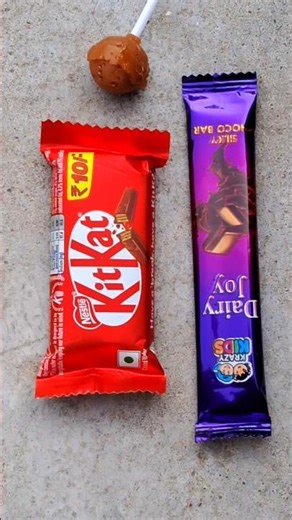 lollipop and kitkat Chocolate candy #shorts #shortvideo