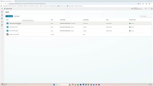 Rausch Ethics Violation Hotline Agent Execution Version 1