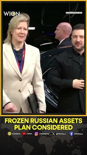 Zelensky Arrives in Brussels as EU Considers Using Frozen Russian Assets | WION
