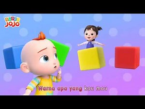 Bayi Jojo Imut Belajar Mengenal Warna-Warna|| Lagu Anak Warna || Super Jojo Bahasa Indonesia