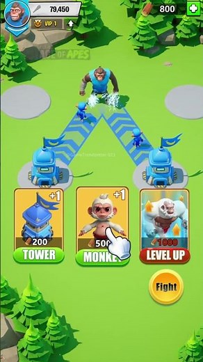 Must Play Mobile Game-Age Of Apes!🙉 #shorts #games #gaming