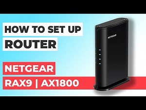 ✅ How to Set Up NETGEAR RAX9 | How to Setup NETGEAR AX1800 RAX9 WiFi Router